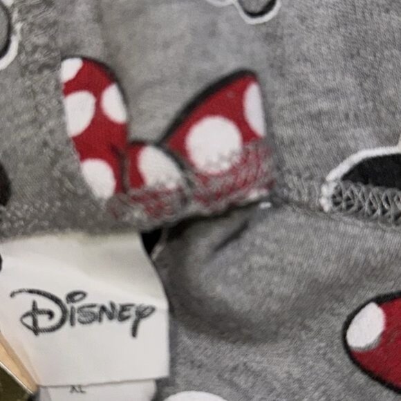 Disney Minnie Mouse 1928 Gray Zip-Up Hoodie Sweatshirt XL - Picture 5 of 6